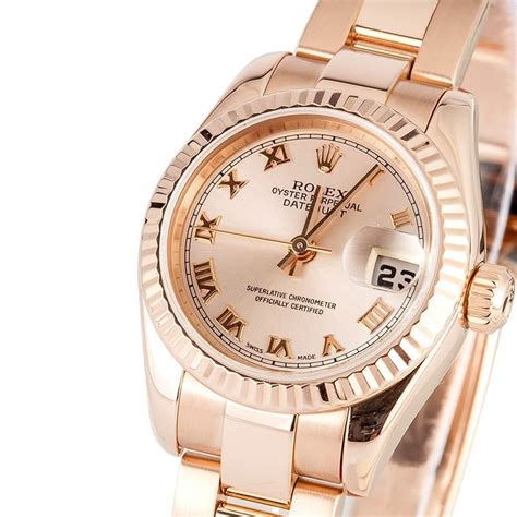 ladies rose gold rolex uk